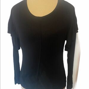 NWT Two by Vince Camuto Women’s Black Top …